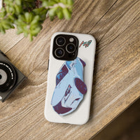 Melvin White Sports Car Phone Case - Retro Pop Art Supercar Protective Tough Case