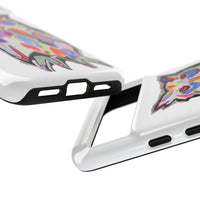 Colorful Owl Phone Case — Artistic Owl Illustration Tough Case
