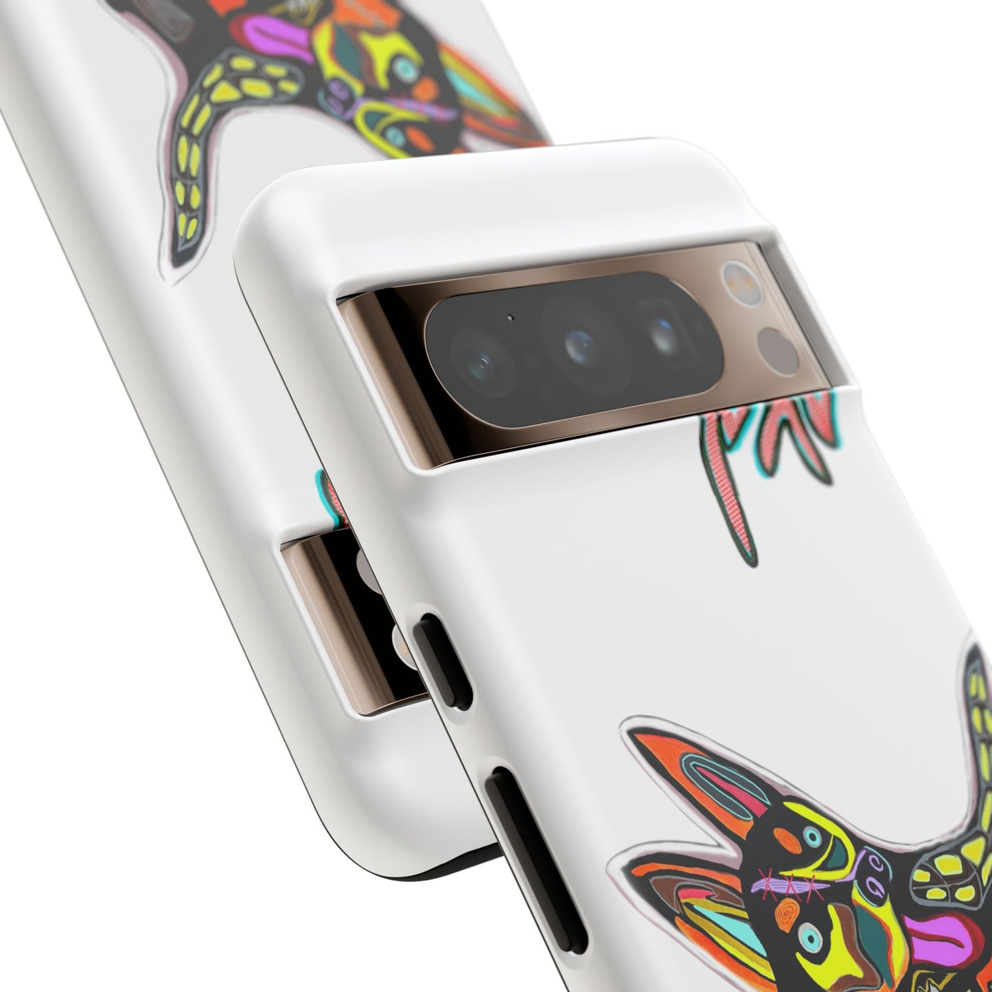 HUSKY  Colorful Abstract Dog Phone Case — 'MAD' Signature Protective Case