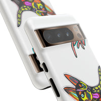 HUSKY  Colorful Abstract Dog Phone Case — 'MAD' Signature Protective Case