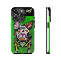 FRENCHIE  Art Phone Case – Colorful Pop Dog iPhone Cover
