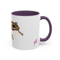 COQUI.  Frog Accent Coffee Mug — Cute Woodland Tree Frog Design (11/15 oz)