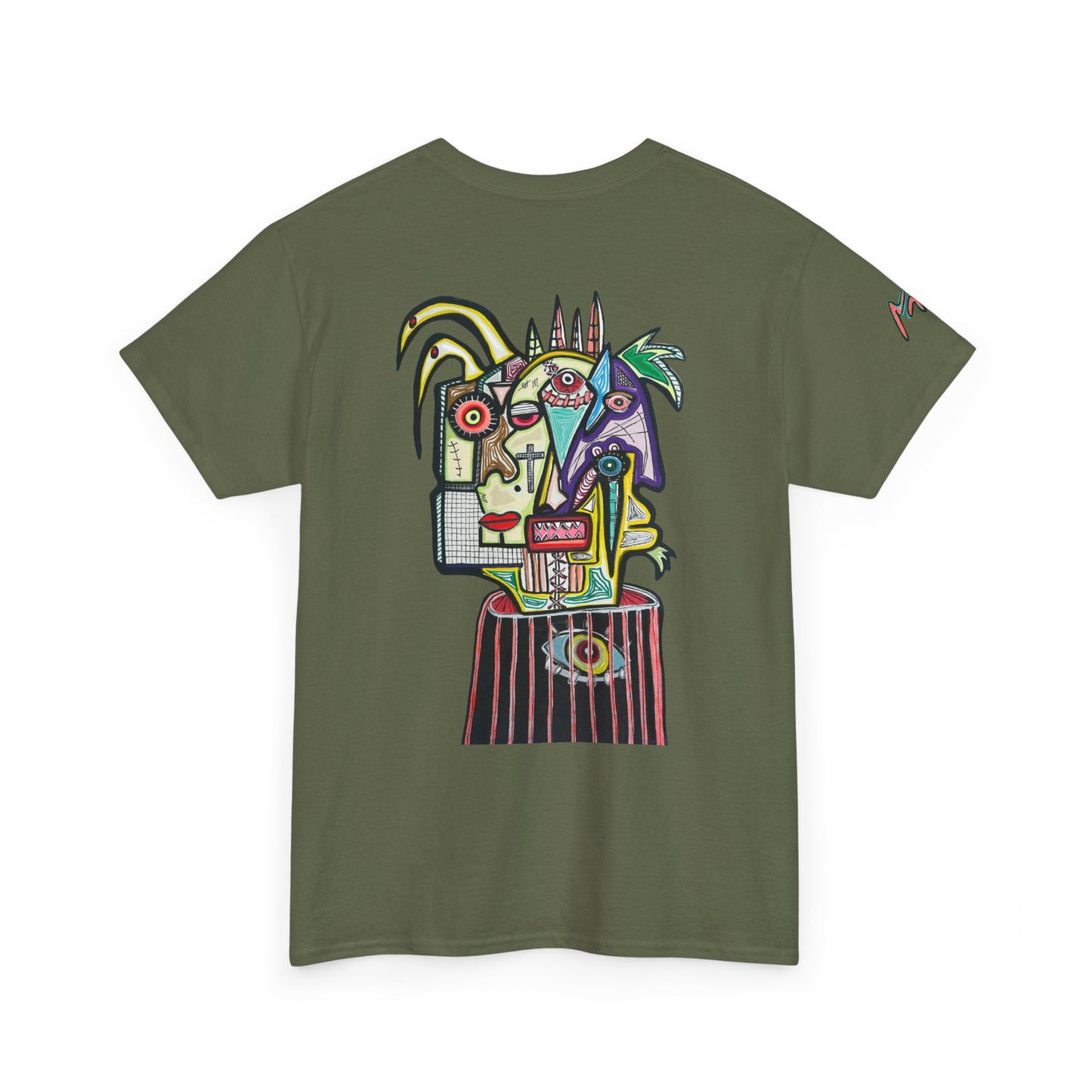 THE PERFECT  Portrait T‑Shirt — Colorful Spaniel Graphic Tee