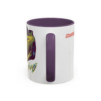 RX7  Coffee Mug — Yellow Sports Car Illustration Accent Mug