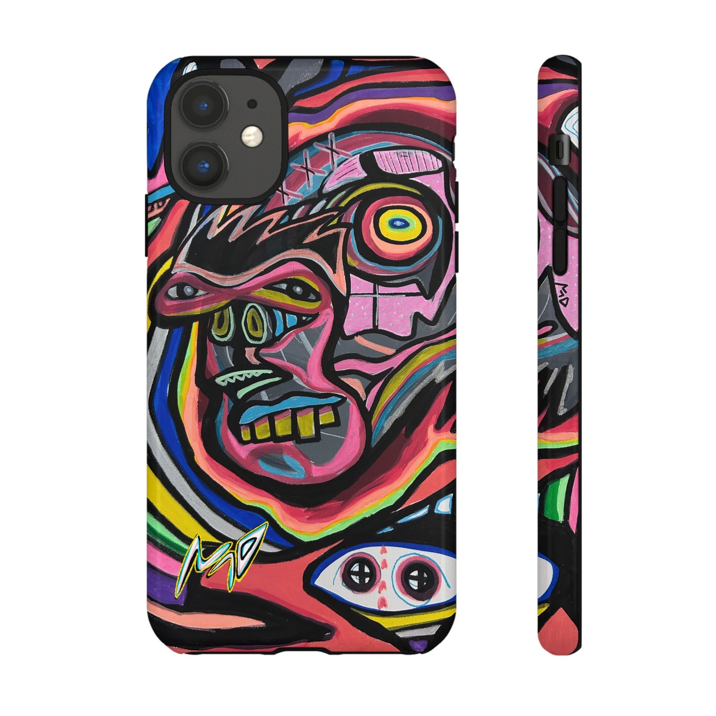 CRAZY Graffiti Phone Case — Colorful Street Art Protective Cover