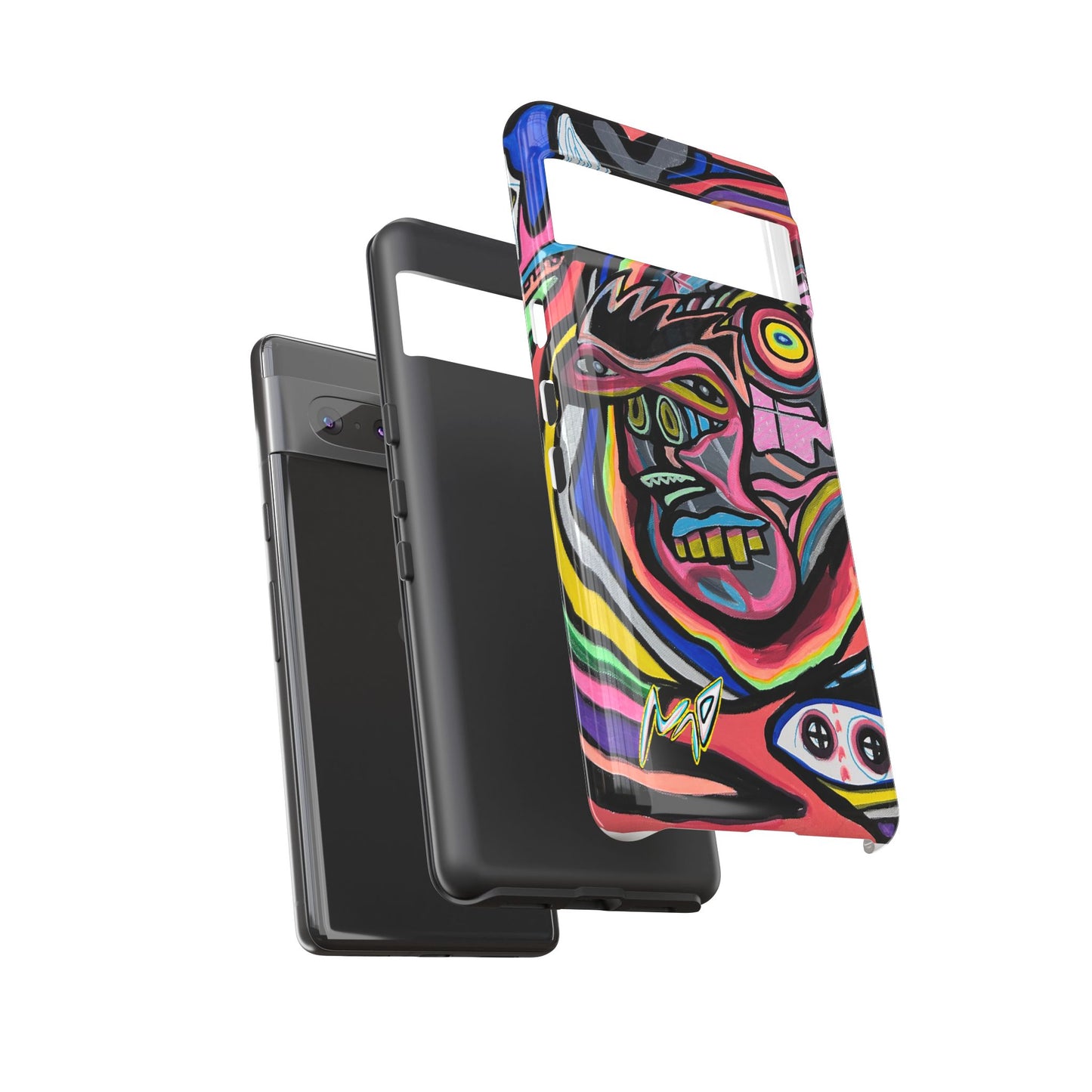 CRAZY Graffiti Phone Case — Colorful Street Art Protective Cover
