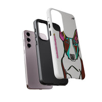 MR Bull Terrier Phone Case — Colorful Pop Art Tough Cases for Dog Lovers