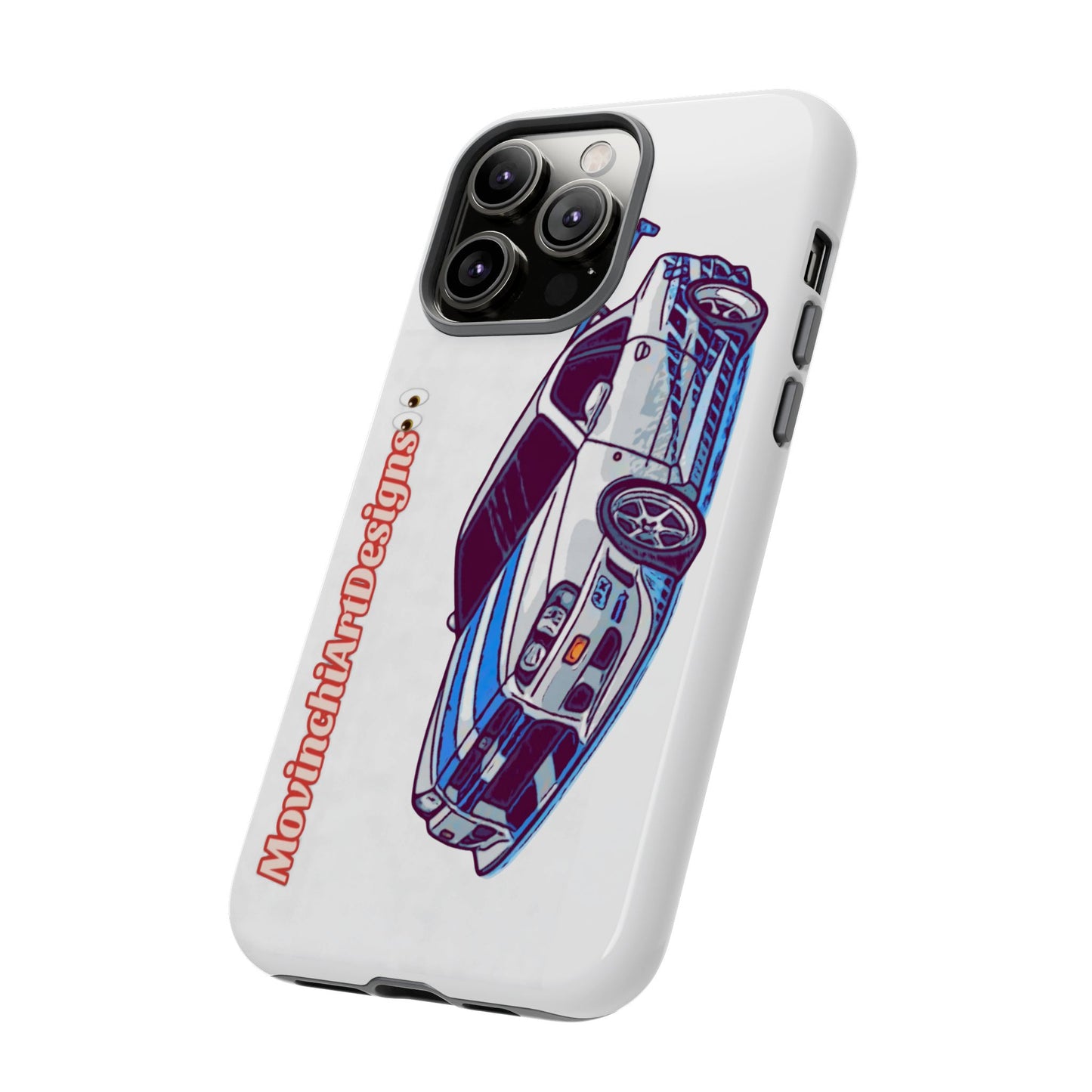 Retro Skyline r34 Phone Case — Vintage Sports Car Graphic