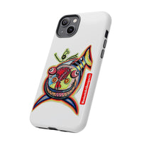 Phone Case — Colorful Abstract PARASITE  Fish Art Tough Cases