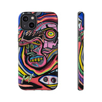 CRAZY Graffiti Phone Case — Colorful Street Art Protective Cover