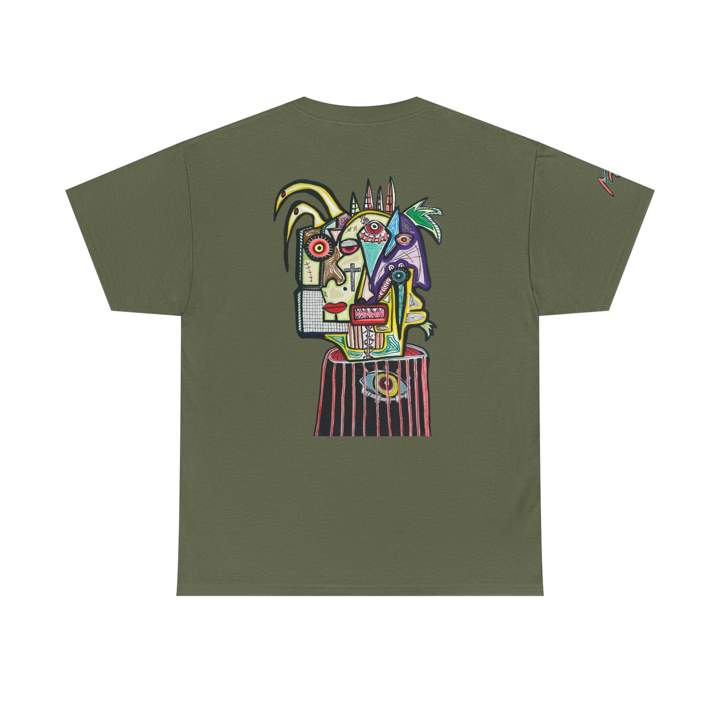 THE PERFECT  Portrait T‑Shirt — Colorful Spaniel Graphic Tee