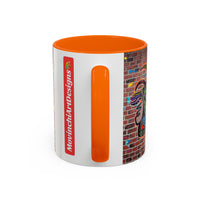 RYDER3.0 Graffiti Street Art Coffee Mug — Colorful Urban Monster Design (11/15oz)
